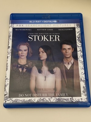 Stoker (Blu-ray, 2013) Mia Wasikowska, Matthew Goode, Dermot Mulroney