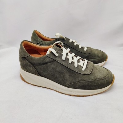 Unseen Trinity Tech Trainer Suede Green  size 41 US SIZE 8 NWOB