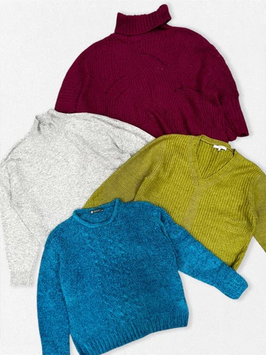 Cash4Clothes Clearance 20-Pack Wholesale Ungraded Preloved Jumpers For Resale