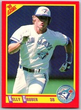 ⚾ 1990 Score #425 Kelly Gruber Toronto Blue Jays