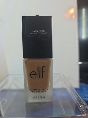 e.l.f. Flawless Satin Foundation Oil-Free Medium Coverage - 450 Carmel - 0.68oz.