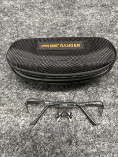 RE Ranger Edge Large (69mm) Matte Black Frames w/ Cases