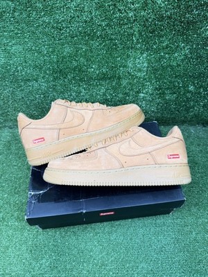 Size 10.5 - Nike Air Force 1 Low SP x Supreme Wheat 2021 - DN1555