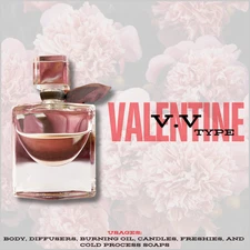 V.V Valentine Type Fragrance Oil Scented Oil For Body Candle Soap Burning Oils