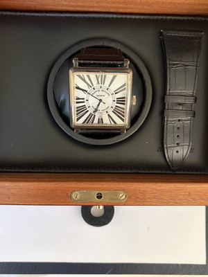 Franck Muller Master Square 6000K SC DT 18K white gold automatic date large 42mm