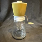 Vintage 1950's-60’s Harvest Gold Nut Grinder With Top by Federal Housewares