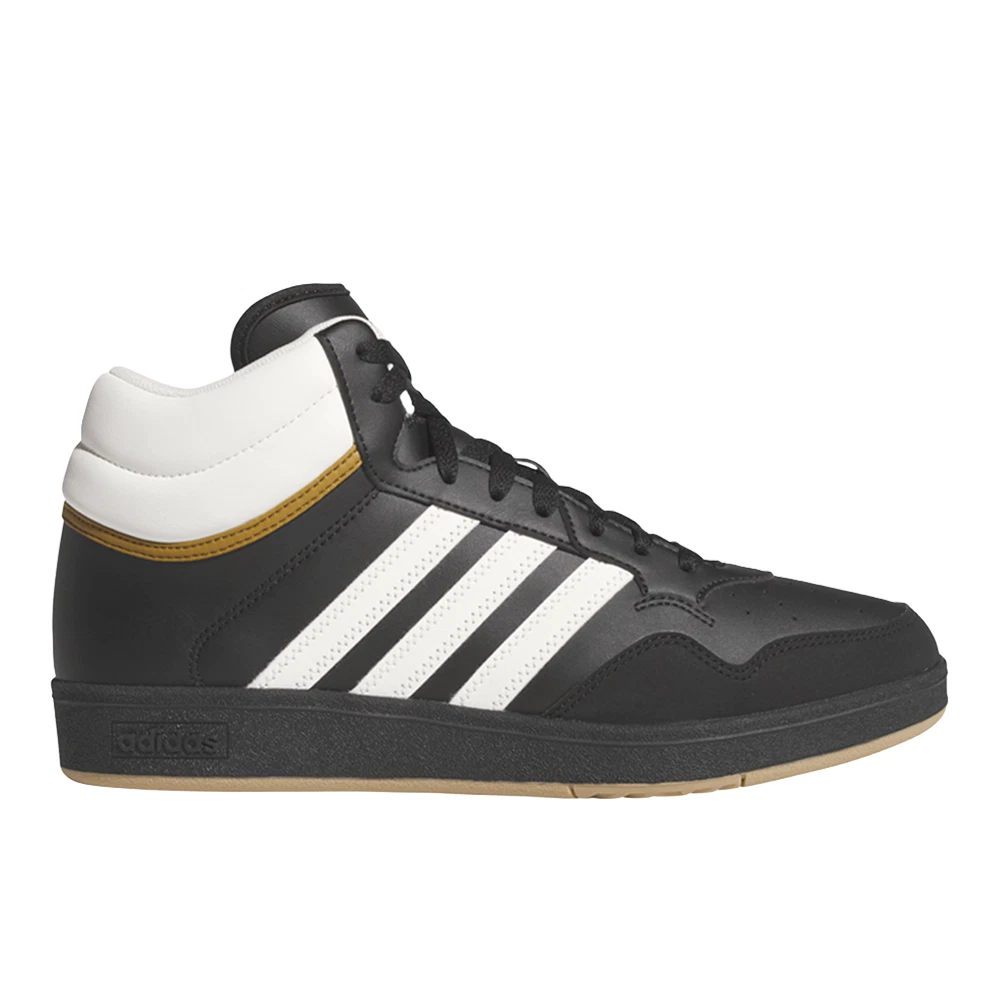 adidas Hoops 4.0 High Top Mens Black Sneakers Casual Shoes JQ5357