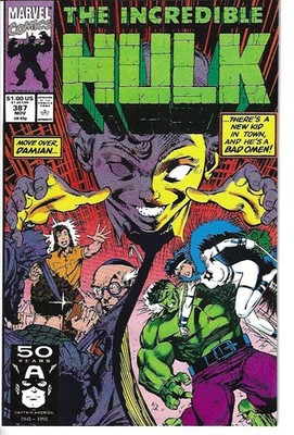 The Incredible Hulk #387 NOV - BAD OMEN - Comic Book - COMBINED SHIPPING