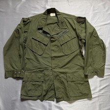 NOS US ARMY 1969 Vietnam War OG107 TCU Jungle Fatigue Jacket MEDIUM REGULAR