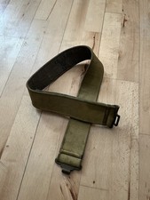 WW2  RAF 37 Pattern Webbing Belt with Brass Buckle 1937 dated AM Stamp 