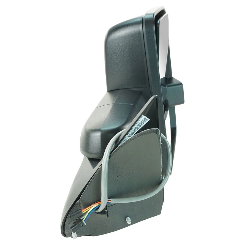 Tow Mirror Power Smoked Signal LED Spotlight Black Pair Set for GM Truck New - Image 2 of 4