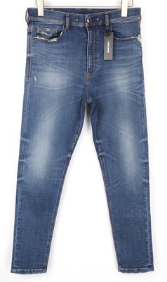 DIESEL KLY-NE 084YP Herren Jeans W32 Jogg Sweat Tapered Blau 5-Pocket Fit *