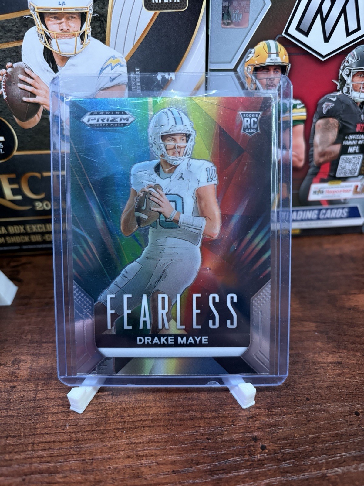 2024 Panini Prizm Draft Picks - Fearless Drake Maye #F-DM (RC)