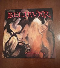 BELIEVER Sanity Obscure LP Thrash Metal Original 1st Press R/C Christian Rare