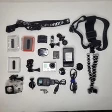Hero 3+ With Extra 2 Batteries & Charger Waterproof Case Remote & More