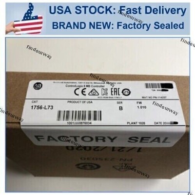 New NEW PLC AB 1756-L73 /B ControlLogix Logix5573 Processor 1PC