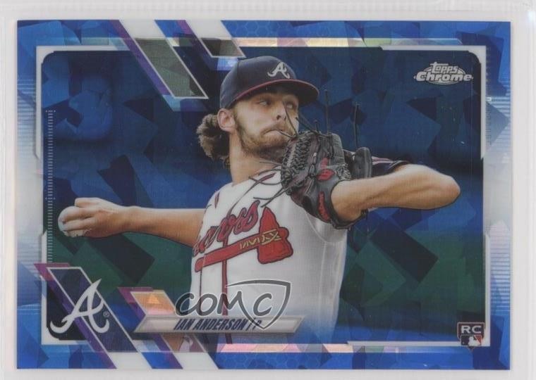 2021 Topps Chrome Sapphire Edition Ian Anderson #239 0h5y