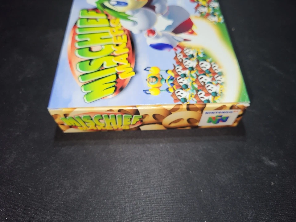 Mischief Makers Nintendo 64 N64 NRMT estado COMPLETO n caja! Foto 4 de 4