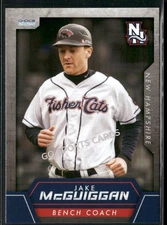 2025 New Hampshire Fisher Cats Jake McGuiggan Toronto Blue Jays CO Minor League