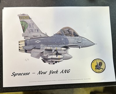 Vintage Syrakus - New York ANG Bild 