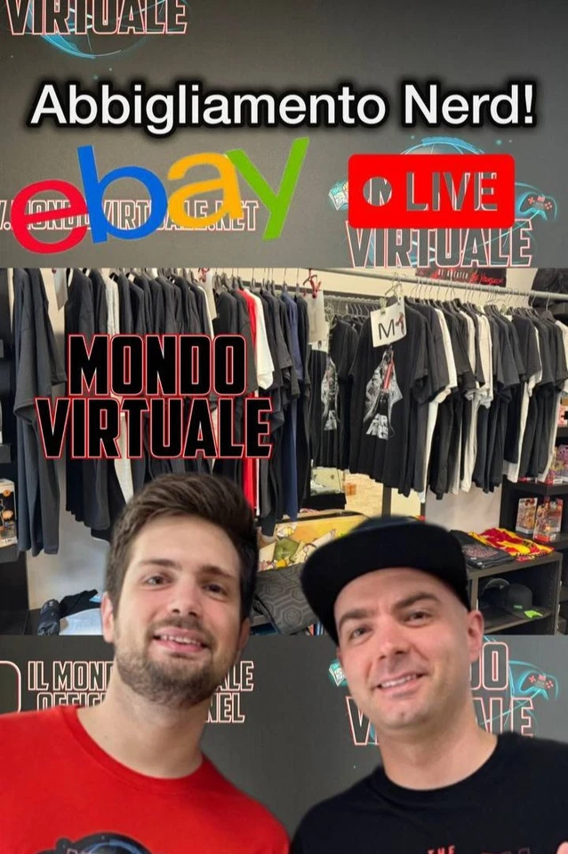 12/05/26 ABBIGLIAMENTO NERD - MONDO VIRTUALE!