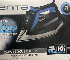 Rowenta DW53 Focus Excel Stainless Steel Steam Iron 1750 Watts DW5360 DW5360U1