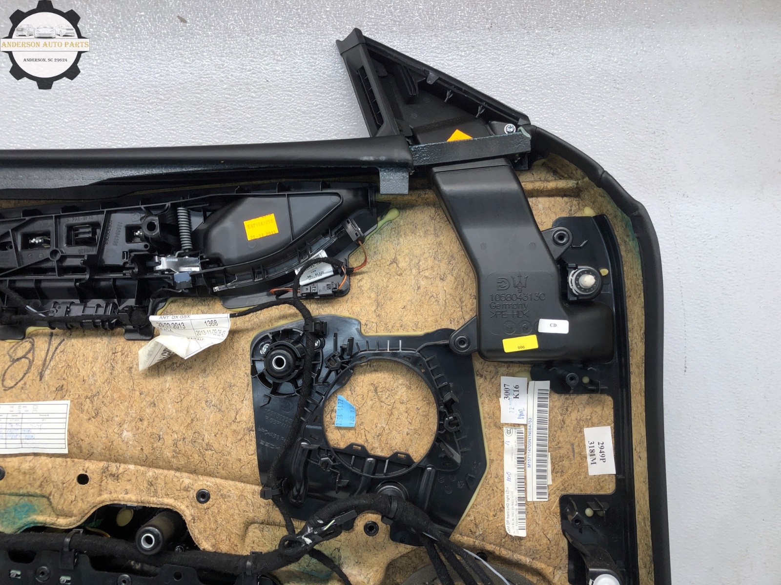 2014-2017 MASERATI GHIBLI RIGHT PASSENGER FRONT INTERIOR DOOR PANEL OEM #NTOES