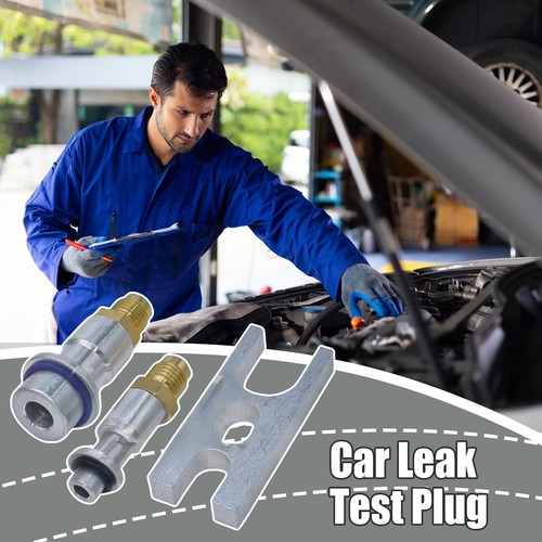 Car Air Conditioner Leak Test Plug Stopper Leak Detection Refrigeration