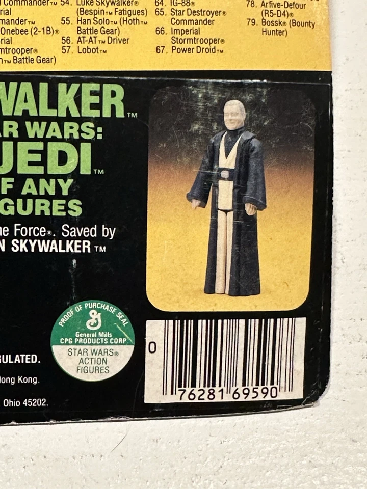 Kenner Wicket Warrick Star Wars de colección sin usar, en caja 1984 ¡El regreso del Jedi! Foto 4 de 4