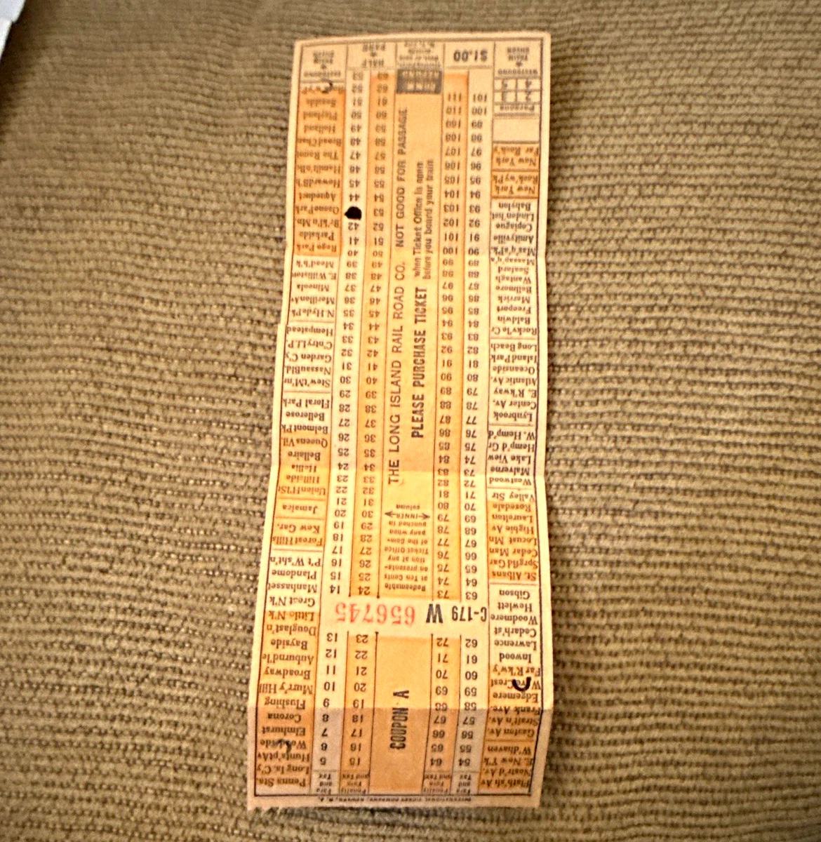 1946 Year Collectible Railroad Passes & Tickets for sale | eBay