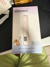 mlogiroa UV Nail Light Handheld UV Light for Nails