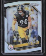 2025 Panini Prizm #263 T.J. Watt Silver Pittsburgh Steelers