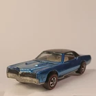 1968 Hot Wheels Redline Custom Eldorado Blue Spectraflame Sweet Sixteen