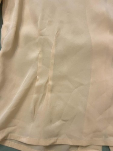 Vintage Damen Spitzenbluse 1940er-1950er - Spitze, Crape, Ecru, 34 Malbe Etikett - Bild 3 von 12
