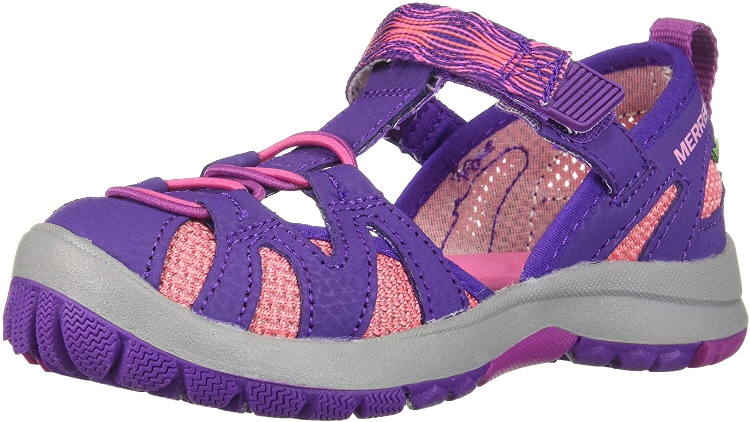 Merrell 258616 Big Kids Girls Hydro Monarch 2.0 sandalo bacca viola taglia 6 M
