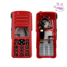 Red Front Housing Cover Case Refurbish for XPR7550 Two Way Radio W/ Speaker