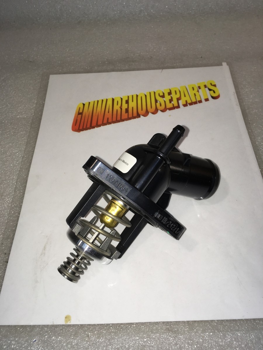 GM Genuine Thermostat Housing Assembly With 190°F Thermostat For Corvette, Camaro, CTS 6.2L 3 thumbnail image