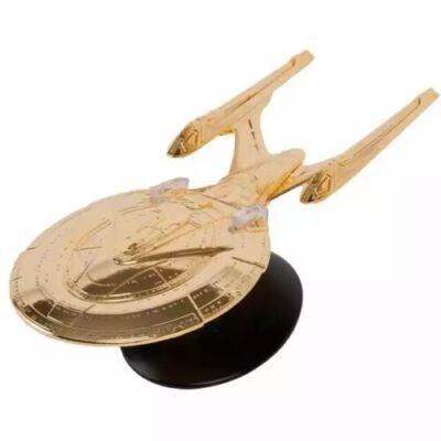 Eaglemoss Star Trek Ships 18k Gold Plated Enterprise NCC-1701-E XL