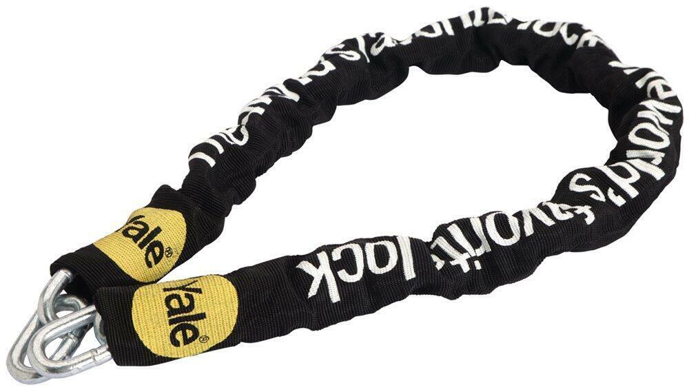 Роликовый моторный шлем Yale Stahlkette Fahrradschloss Kettenschloss 8 x 900 мм