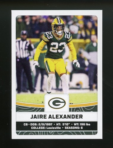 2023 Panini NFL Sticker JAIRE ALEXANDER Packers #411 - 第 1/1 張圖片