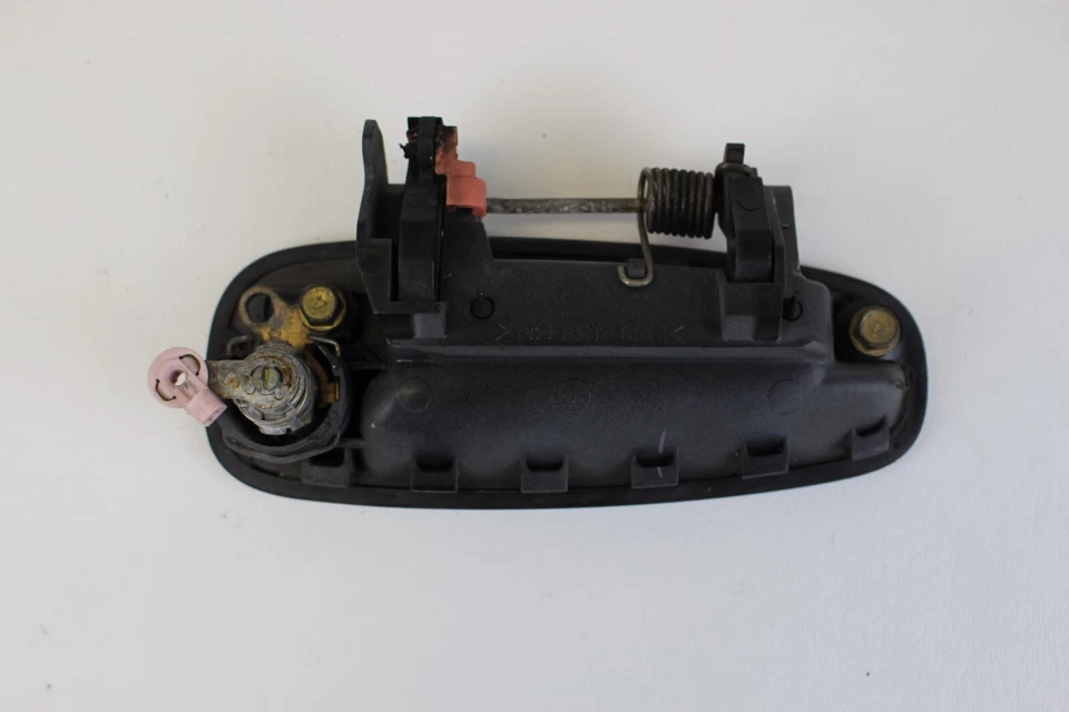 Manija de la puerta exterior izquierda del conductor Toyota Celica 1994-1999 probada OEM ♻ NEGRA Foto 3 de 4