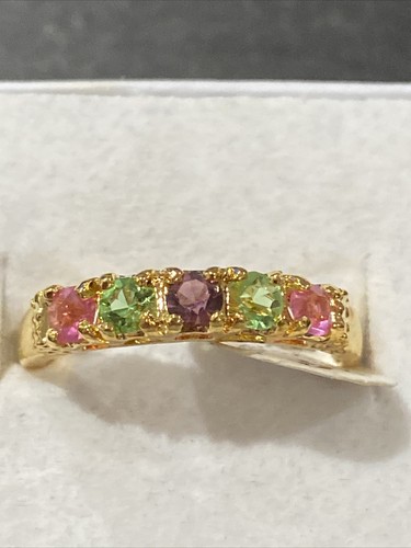 DAC anniversary ring size 9 pretty stones - 第 3/8 張圖片