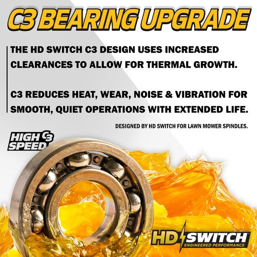 (6 Pk) Spindle Bearing Rebuild Kit Ariens Gravely 69219700 Pro-Master PM Series - Picture 4 of 5