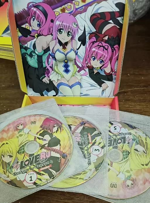 ENGLISH DUBBED To Love RU Season 1-4 Uncensored DVD All Region