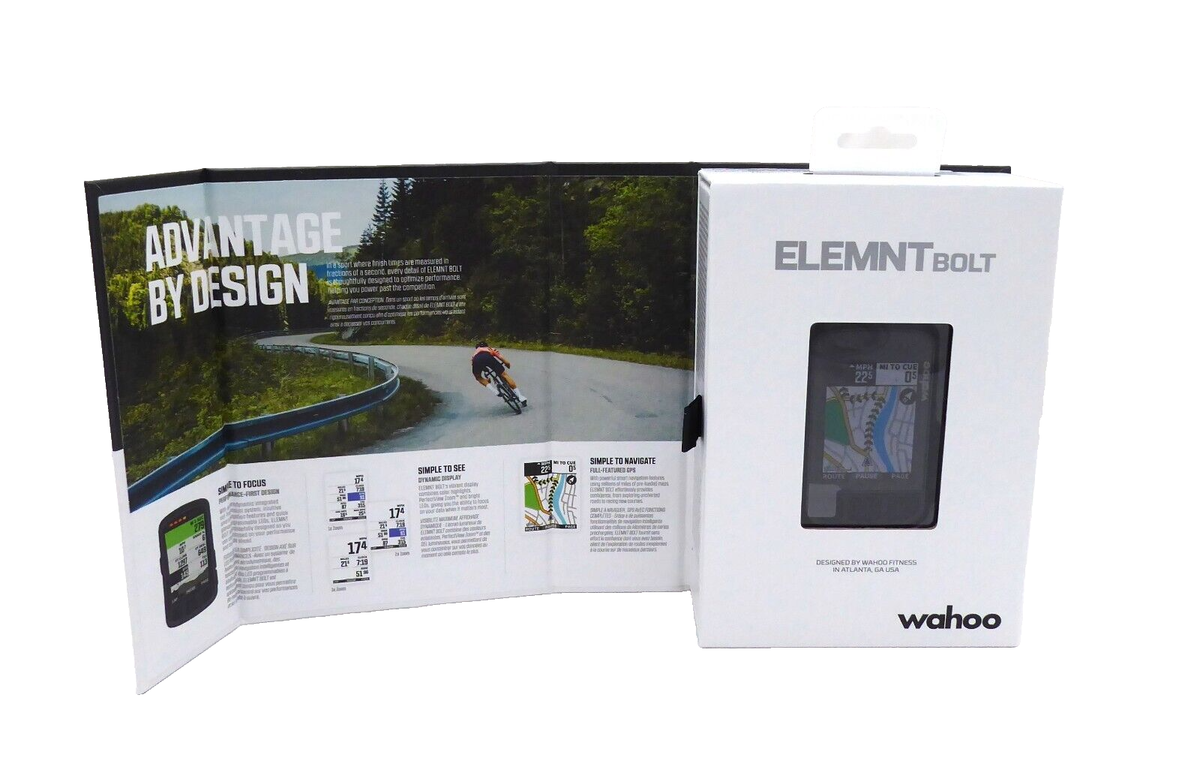 Wahoo ELEMNT Bolt GPS Bike Computer - Black (WFCC5) for sale Wahoo ELEMNT Bolt GPS Bike Computer - Black (WFCC5) for sale