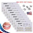 10 Packs Dental Orthodontic Brackets Braces Mini Roth 022 Slot 3 hooks #3 USA