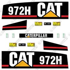 Fits Caterpillar 972H Decal Kit Wheel Loader (972 H) - 7 YEAR 3M VINYL!