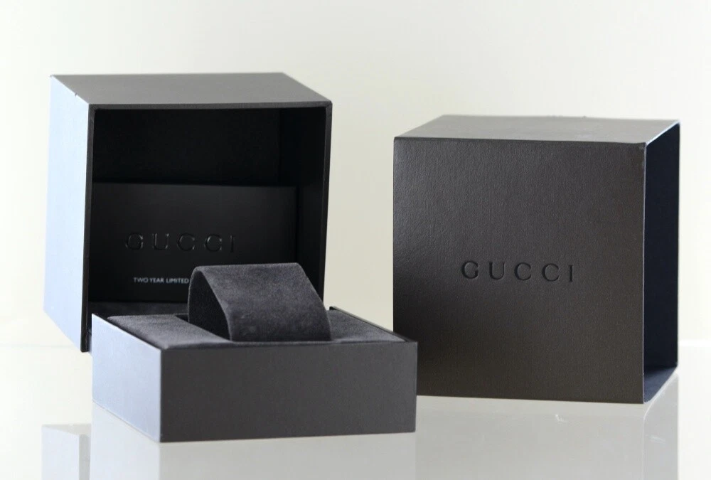 Boîte de montre Gucci boîte de vente carton marron