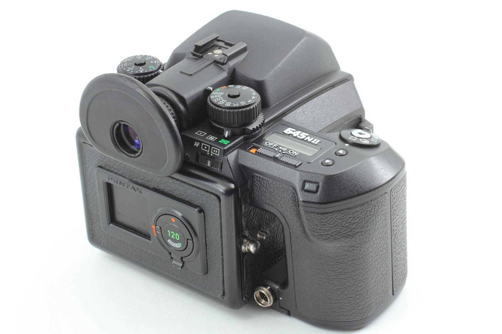 【Exc+5】 Pentax 645 NII Medium Format Film Camera Body 120 Film back