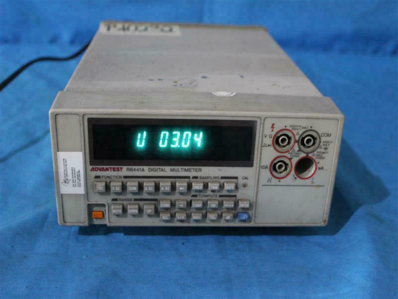 Advantest R6441A Digital Multimeter w/o Handle w/ Scratches Made